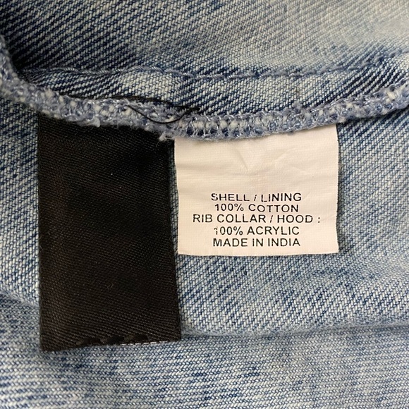 Samantha Sipos Zinna Hooded Denim Jacket - Picture 10 of 15